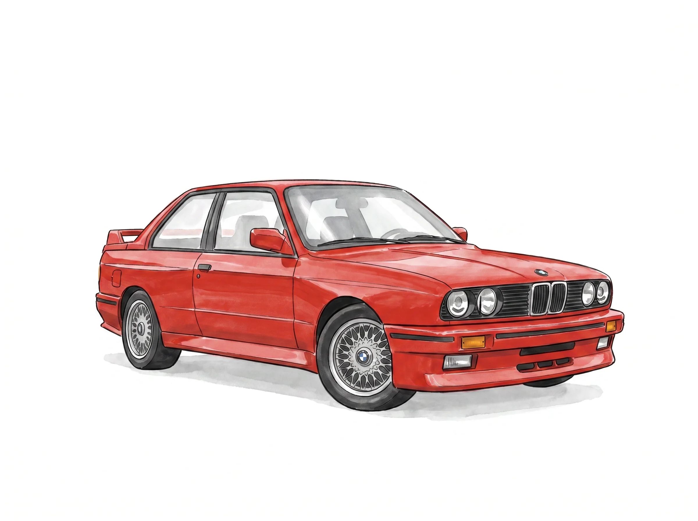 BMW M3 E30 · Studio Minimal