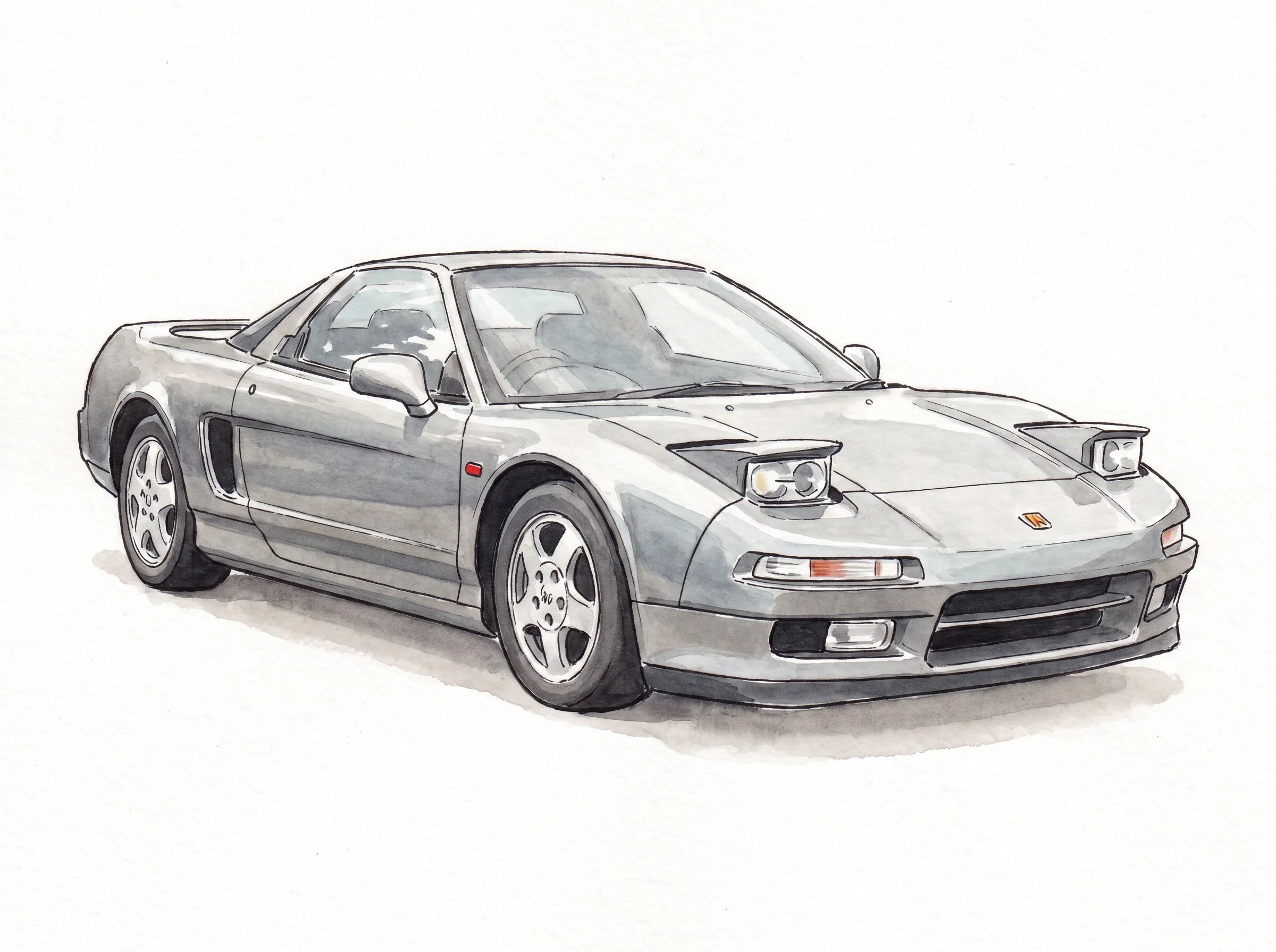 Honda NSX NA1 · Studio Minimal