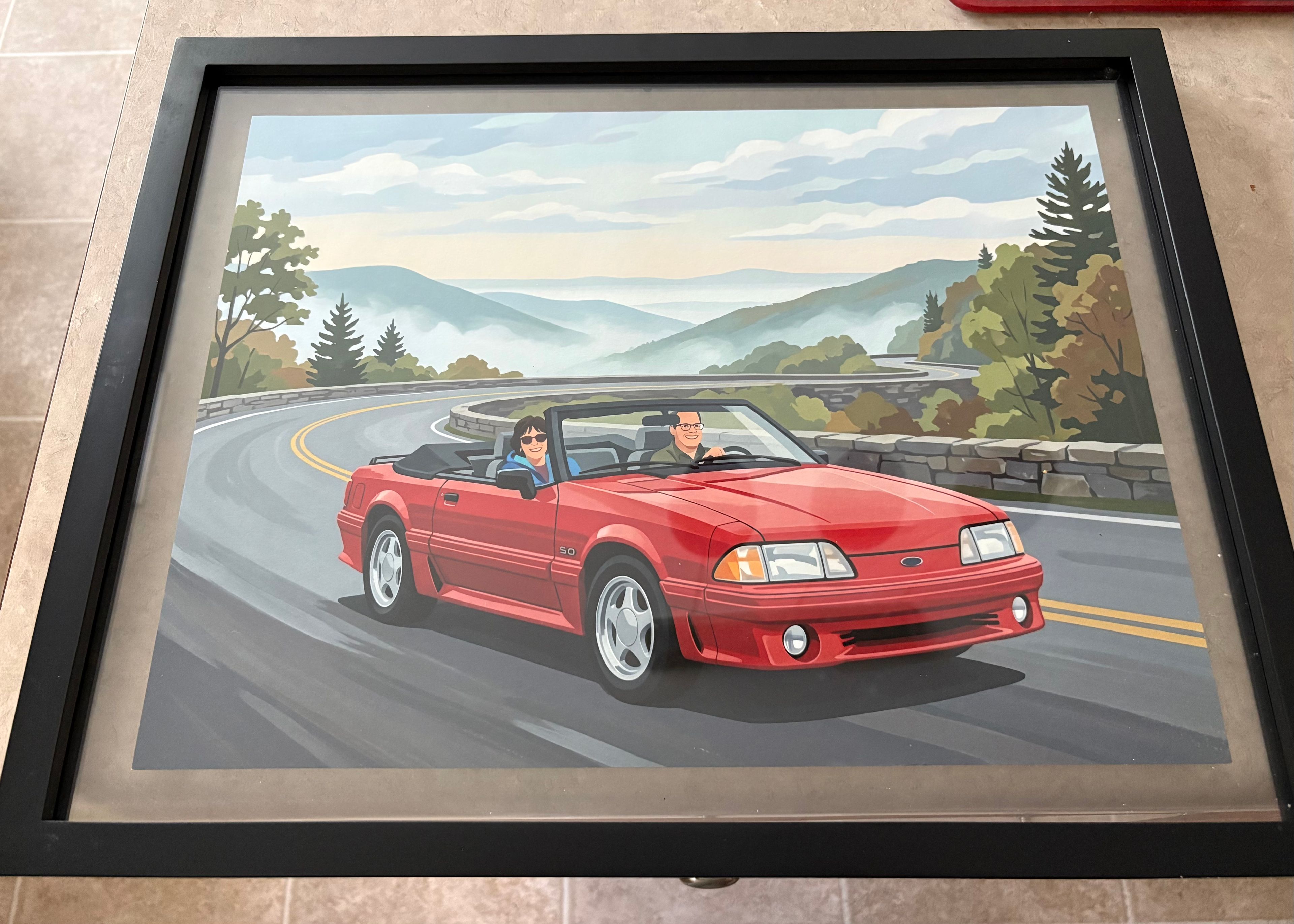 Hubby’s 1990 Mustang GT